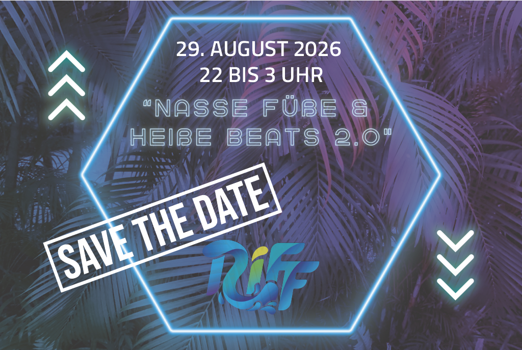 Titelmotiv "Nasse F&uuml;&szlig;e &amp; hei&szlig;e Beats 2.0"