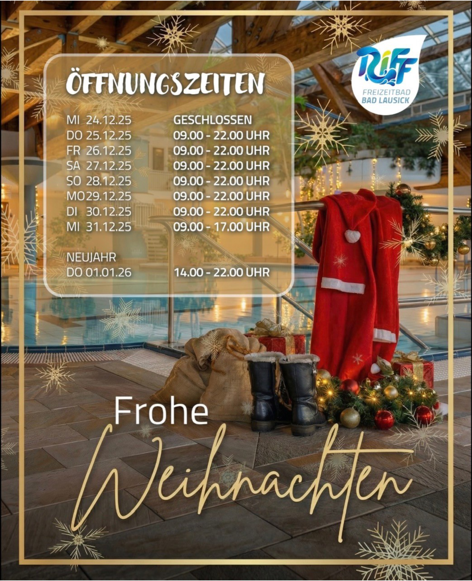 &ouml;ffnungzeiten2025 2026