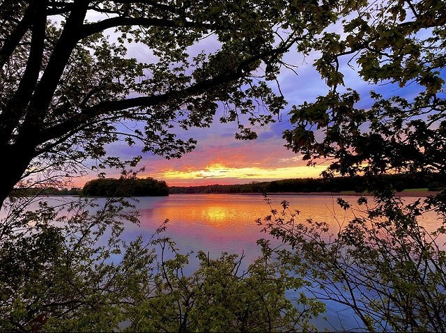 Sonnenuntergang und schönste Kindheitserinnerung