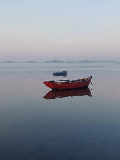 Ruhe im Morgennebel