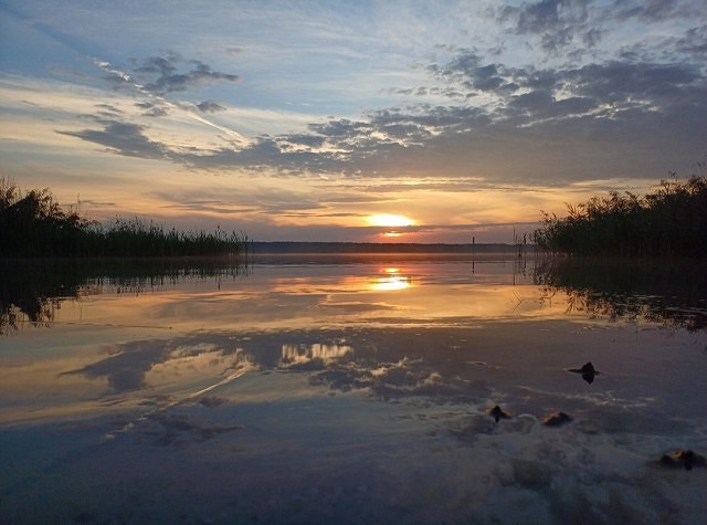 Sonnenaufgang in der Stille der Morgenstunden