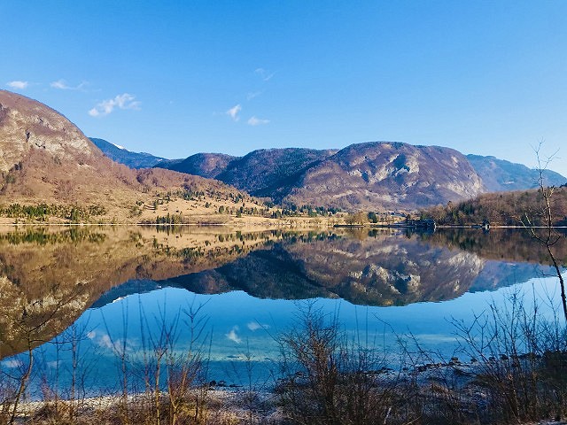 Stille im Triglav Nationalpark Slowenien