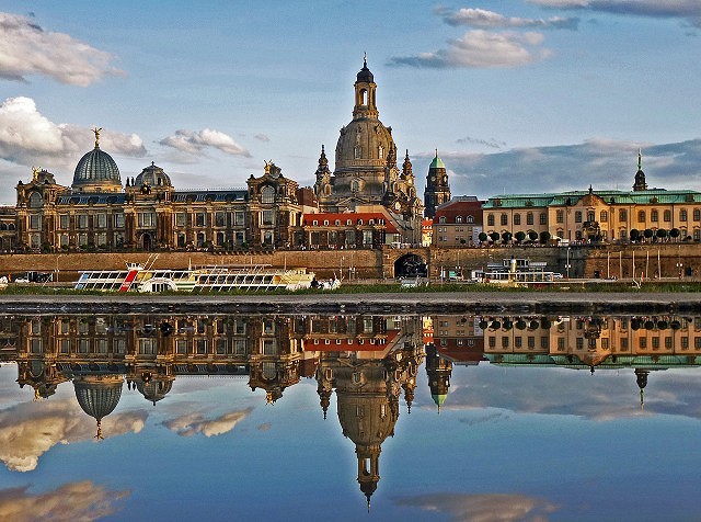 Blick auf Dresden